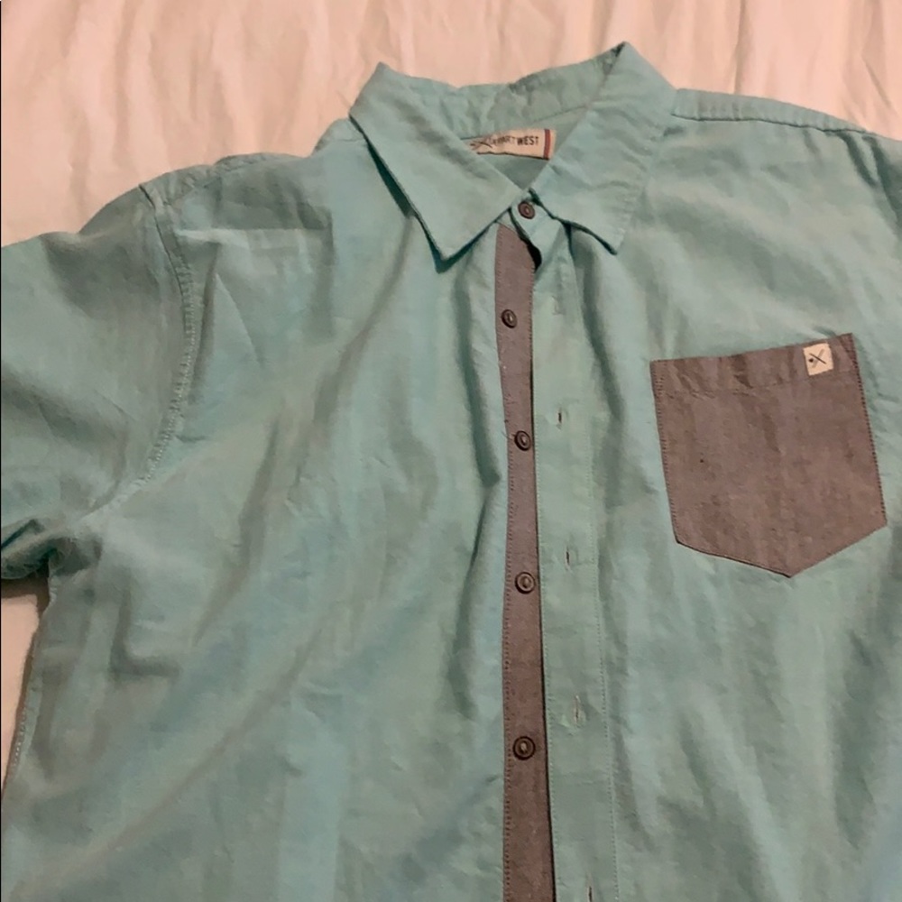 Short Sleeve Button Up